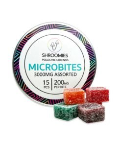 Shroomies Psilocybin Microbites Assorted – 3000mg