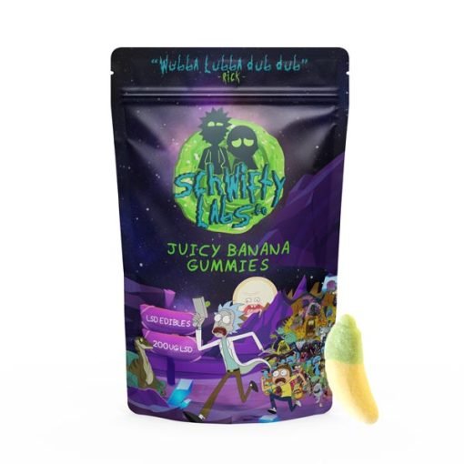 LSD Edible 200ug – Juicy Banana Gummies For Sale In Australia Online