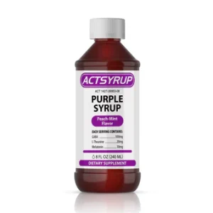 Buy Actsyrup Purple Peach-Mint Flavor in Sydney Australia