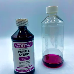 Actsyrup Purple Peach-Mint Flavor - Image 4